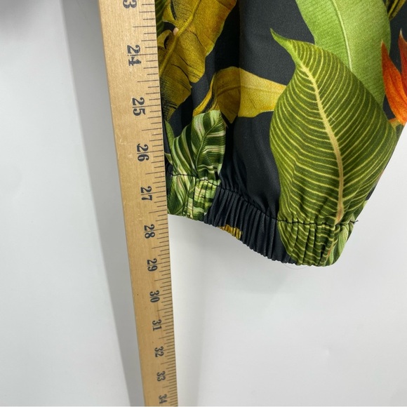 SHILLA Exotic floral tropical jogger pants size M - Picture 10 of 10